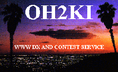 OH2KI WWW DX/CONTEST SERVICE